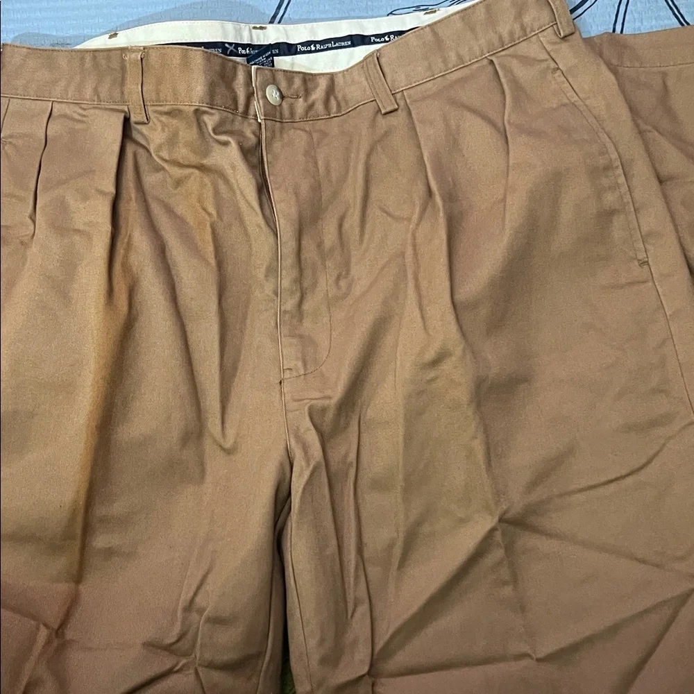 Polo chino Men's Tan Pants size 38 X 30